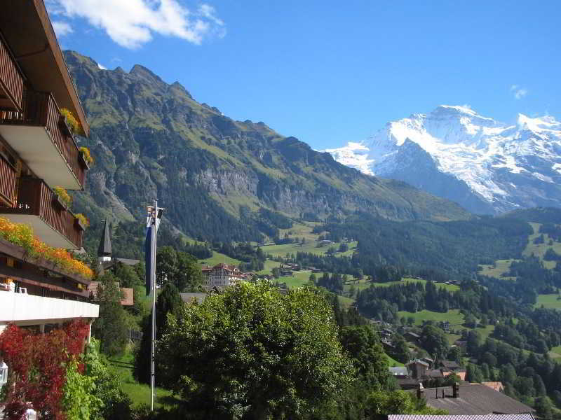 Minotel Bellevue Wengen Esterno foto